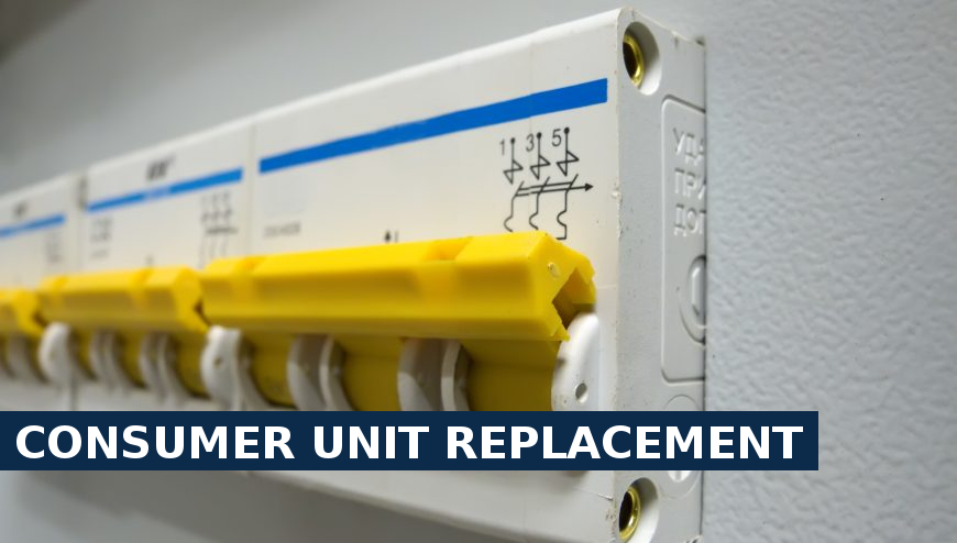 Consumer unit replacement Leyton