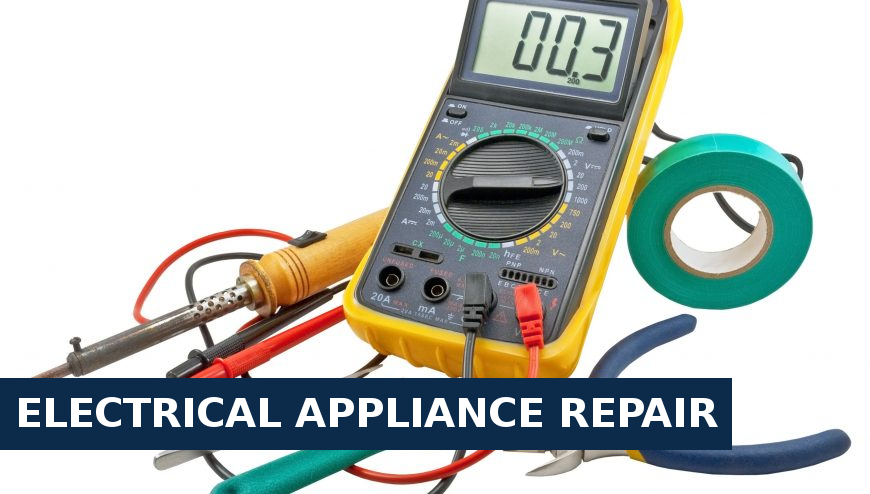 Electrical appliance repair Leyton